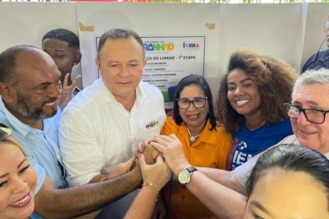 Carlos Brandão inaugura IEMA no Maiobão e sinaliza aproximação com Paula Azevedo e Jorge Marú