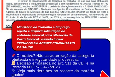 INDEFERIDO E ARQUIVADO 🚨
