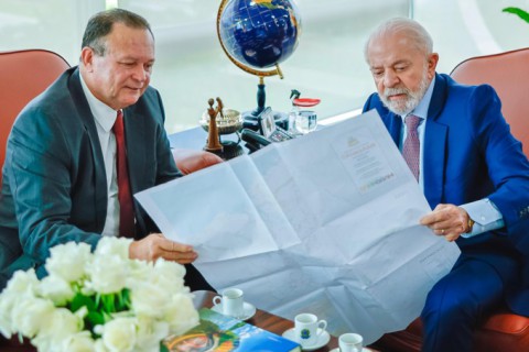 Presidente Lula recebe Brandão para apresentação das obras em andamento